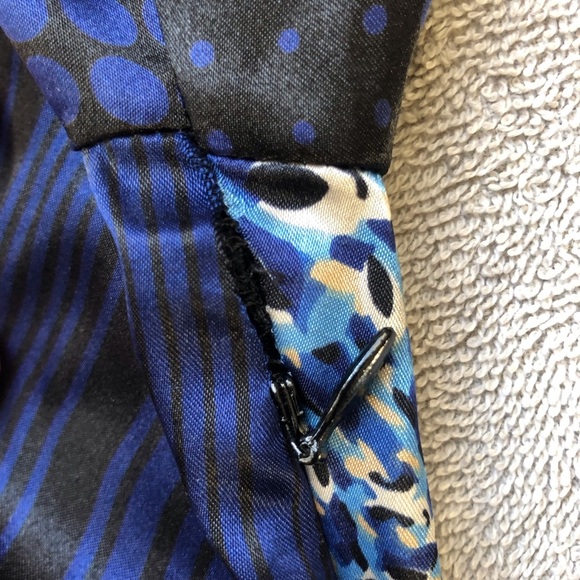 Women’s Navy Blue Ocean Vibe Robe Dress - Medium - Picture 2 of 3